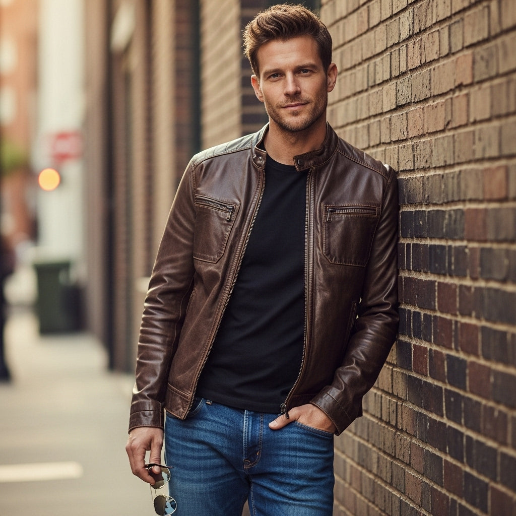 Men's Leather Jacket